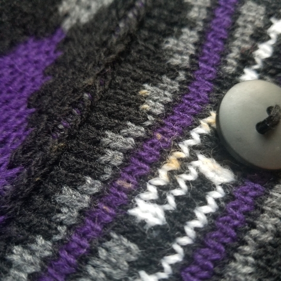 ✖️SOLD✖️RARE vtg argyle cardigan - Picture 2 of 9